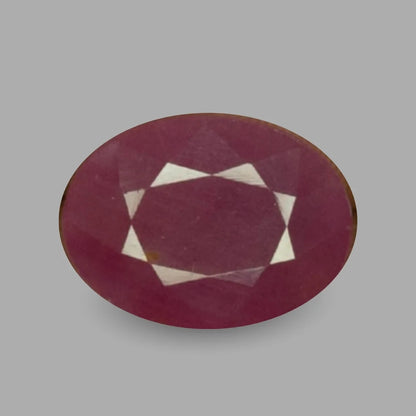 Natural Ruby Oval Mixed Cut - 6.68 Carats