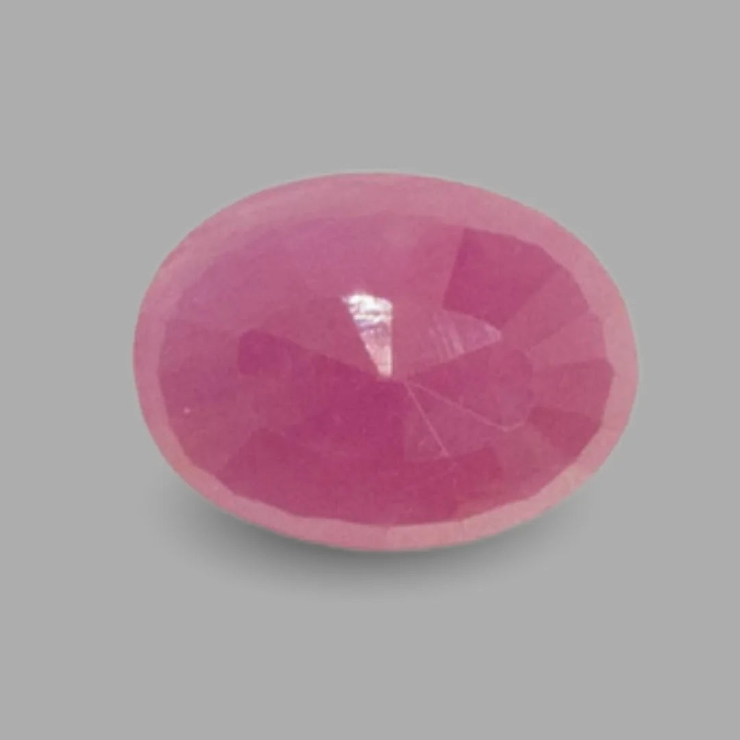 6 Inch Ruby Natural Ruby Oval Mixed Cut - 6.68 Carats – Rasikh Gems