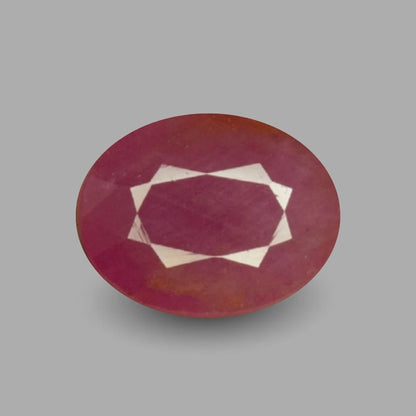 Natural Ruby Oval Mixed Cut - 6.74 Carats