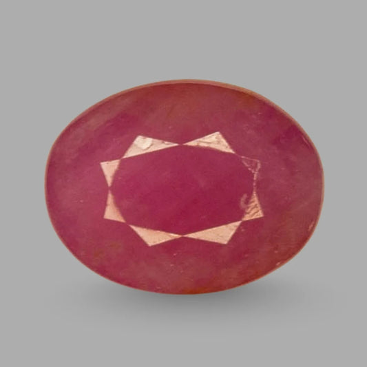 Natural Ruby Oval Mixed Cut - 6.95 Carats