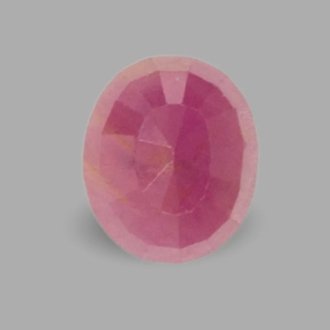 Natural Ruby Oval Mixed Cut - 7.25 Carats