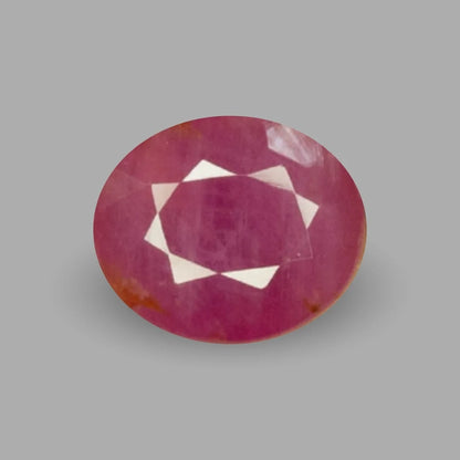 Natural Ruby Oval Mixed Cut - 7.31 Carats
