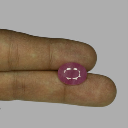 Natural Ruby Oval Mixed Cut - 7.71 Carats