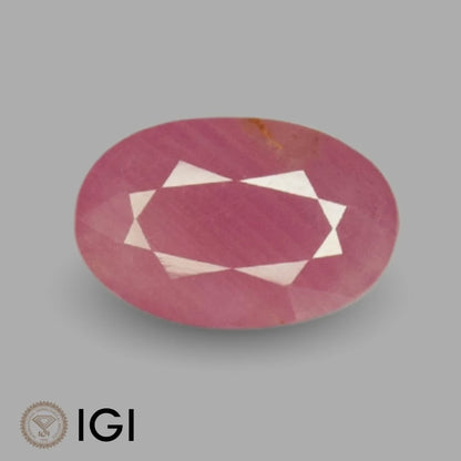 Natural Ruby Oval Mixed Cut - 7.92 Carats
