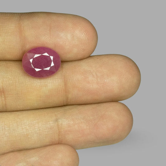 Natural Ruby Oval Mixed Cut - 8.51 Carats