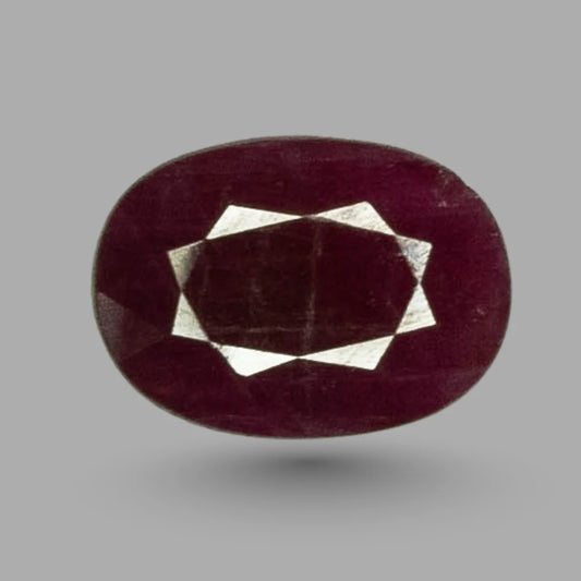 Natural Ruby Oval Mixed Cut - 8.72 Carats