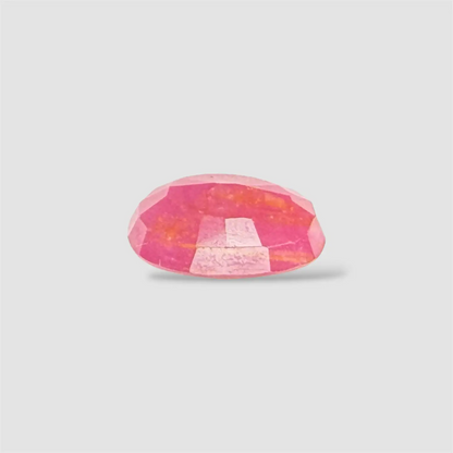 Natural Ruby Stone with Certificate - Oval 4.87 Carats 11.63x8.48x4.97mm Size