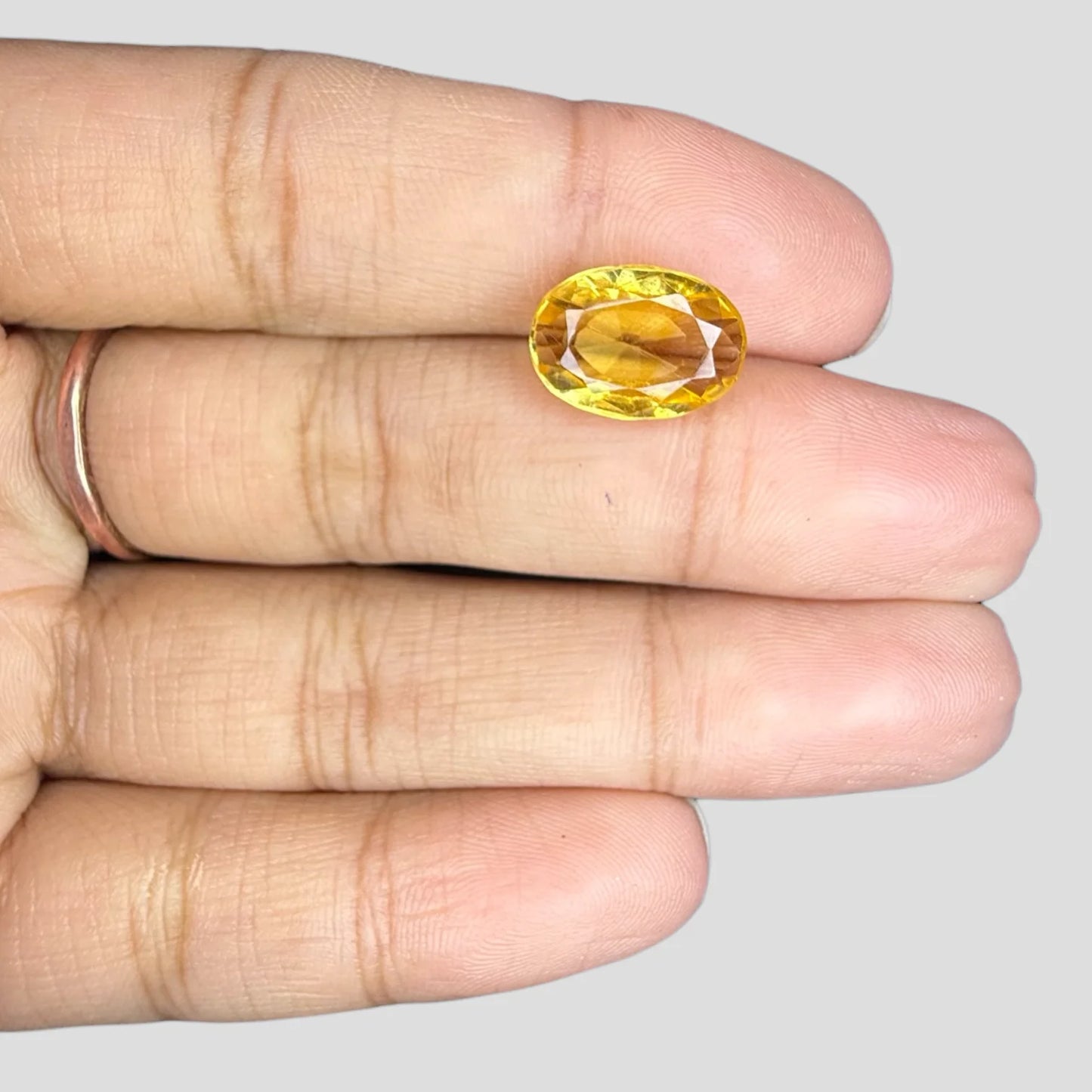 Natural Topaz Oval Mixed Cut - 3.85 Carats