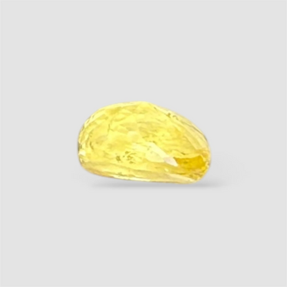 Natural Yellow Sapphire Cushion/Faceted Cut - 3.05 Carats