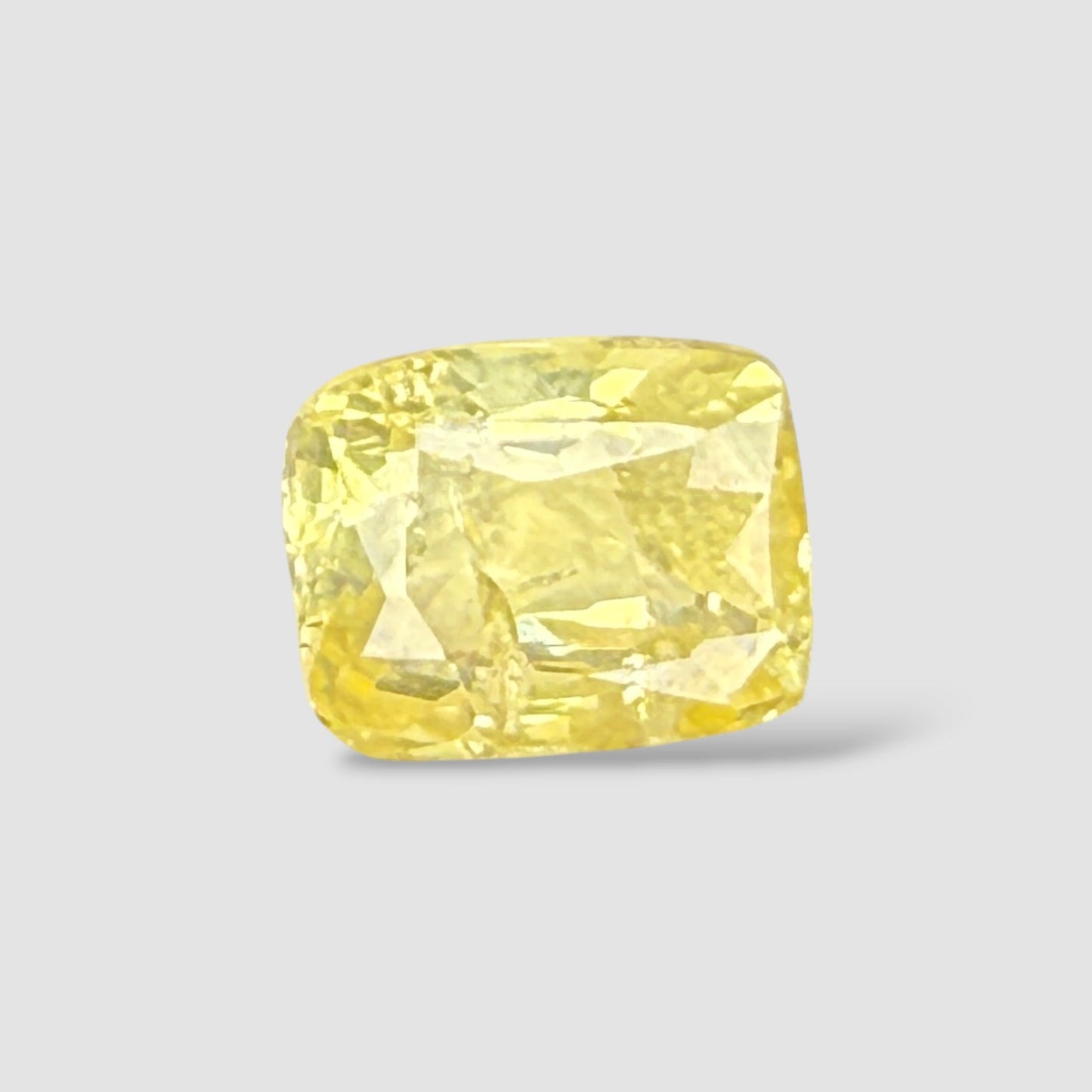 Natural Yellow Sapphire Cushion Mixed Cut - 3.13 Carats
