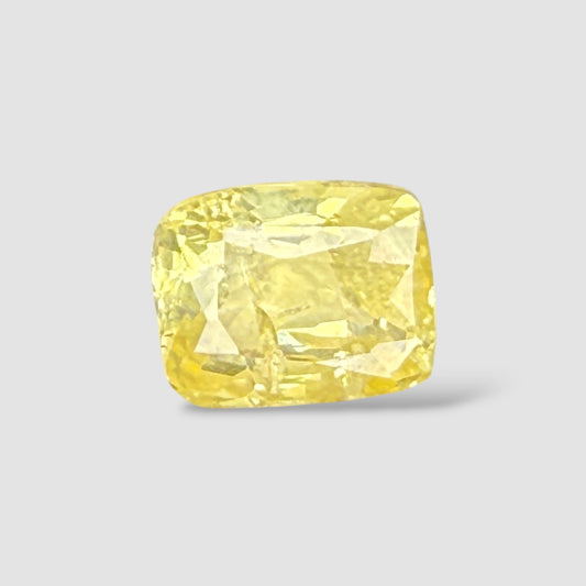 Natural Yellow Sapphire Cushion Mixed Cut - 3.13 Carats
