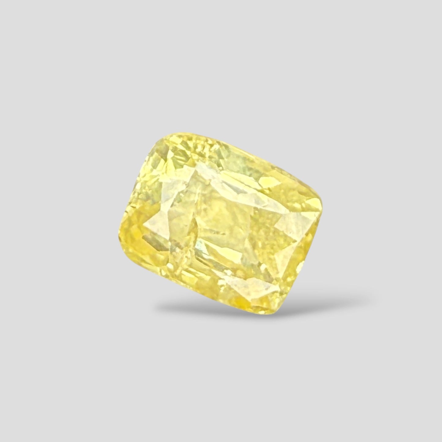 Natural Yellow Sapphire Cushion Mixed Cut - 3.13 Carats