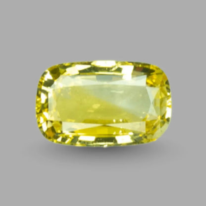 Natural Yellow Sapphire Cushion Mixed Cut - 4.03 Carats