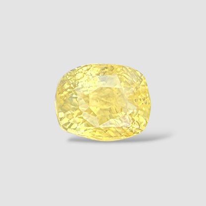 Natural Yellow Sapphire Cushion Mixed Cut - 4.15 Carats