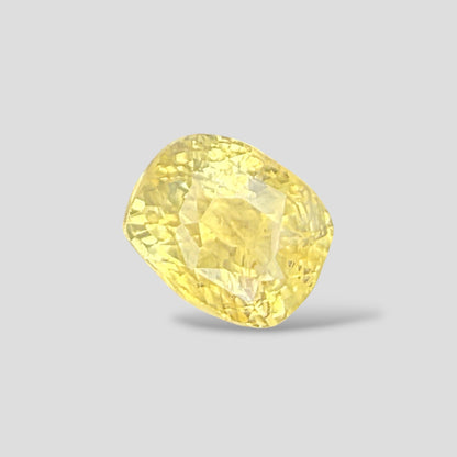 Natural Yellow Sapphire Cushion Mixed Cut - 4.15 Carats