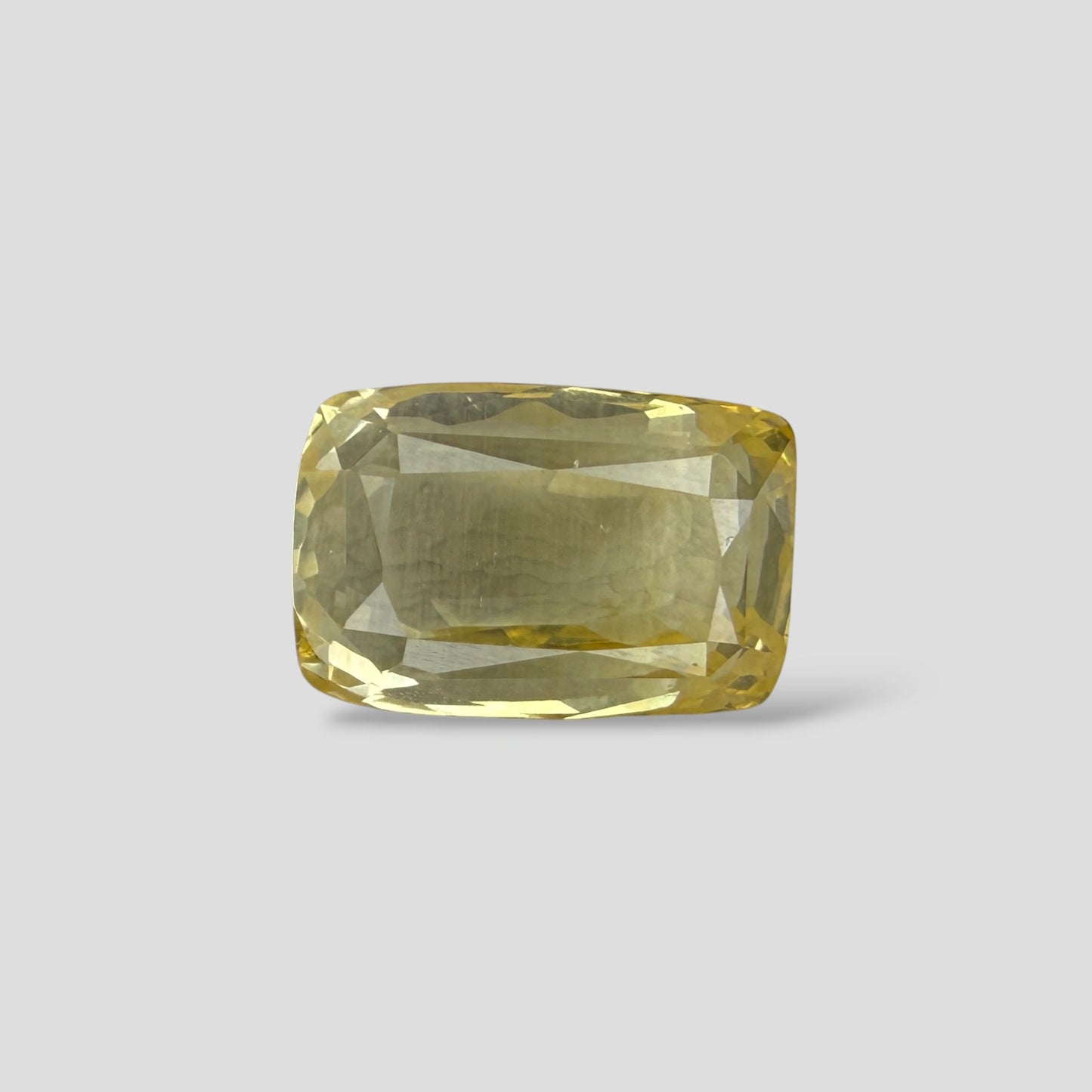 Natural Yellow Sapphire Cushion Mixed Cut - 4.59 Carats