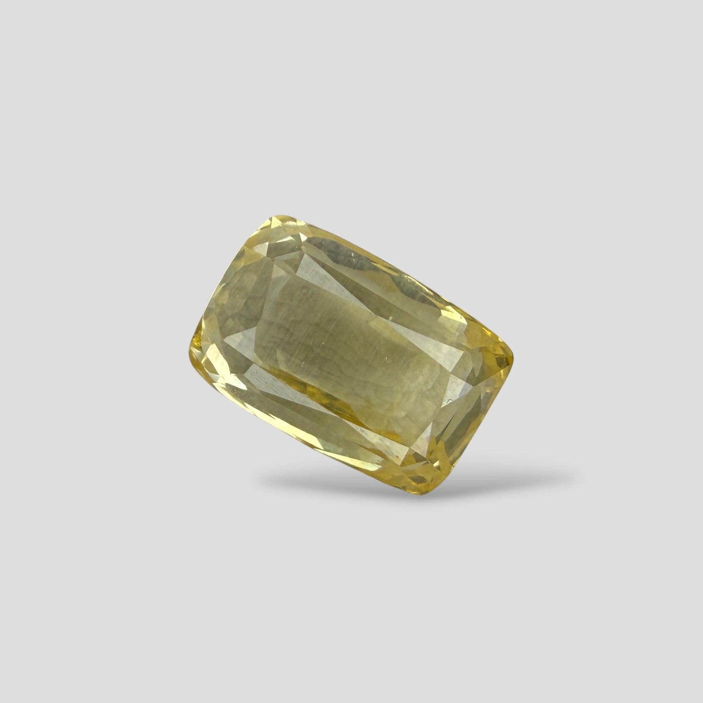 Natural Yellow Sapphire Cushion Mixed Cut - 4.59 Carats