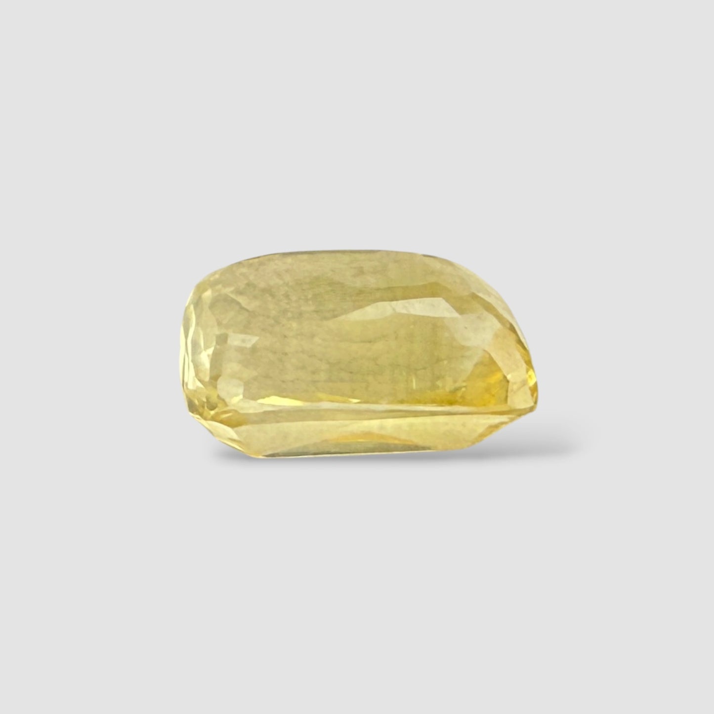 Natural Yellow Sapphire Cushion Mixed Cut - 4.59 Carats