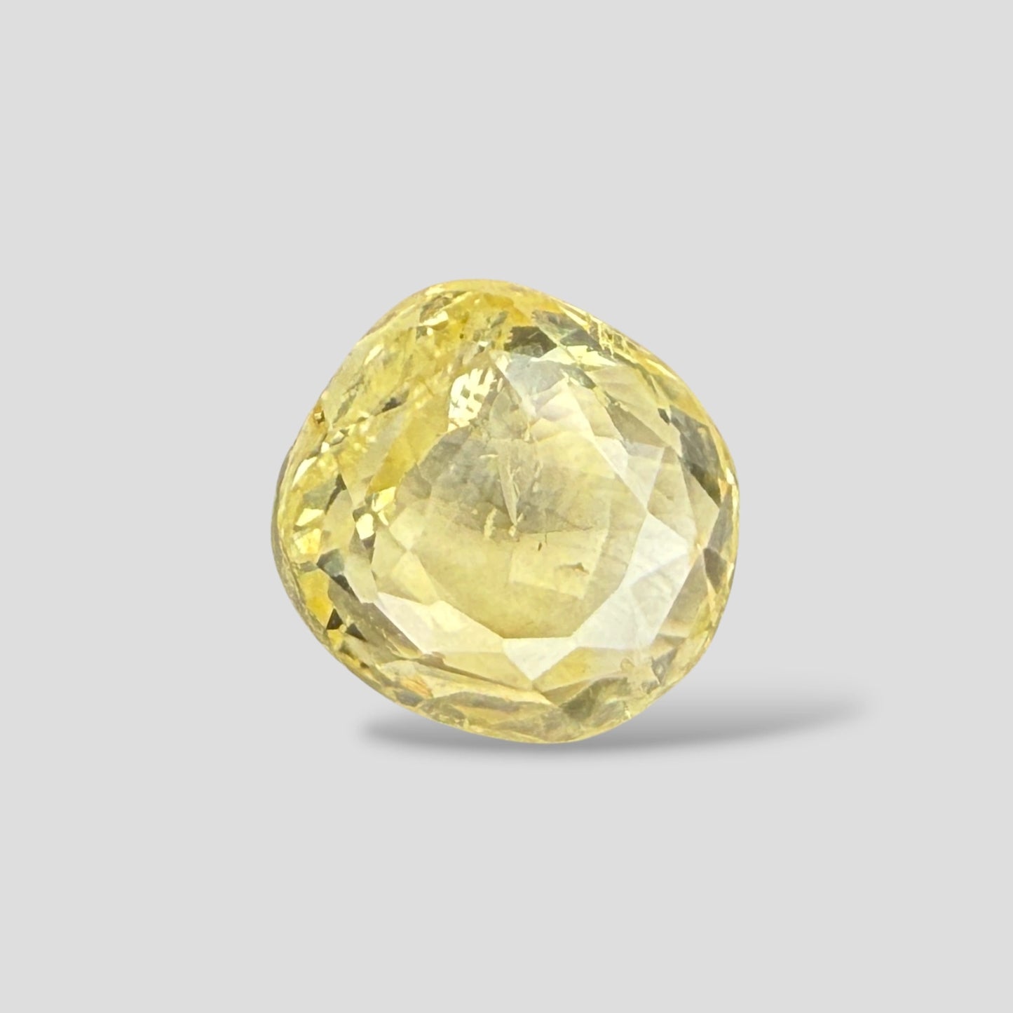 Natural Yellow Sapphire Cushion Mixed Cut - 4.63 Carats