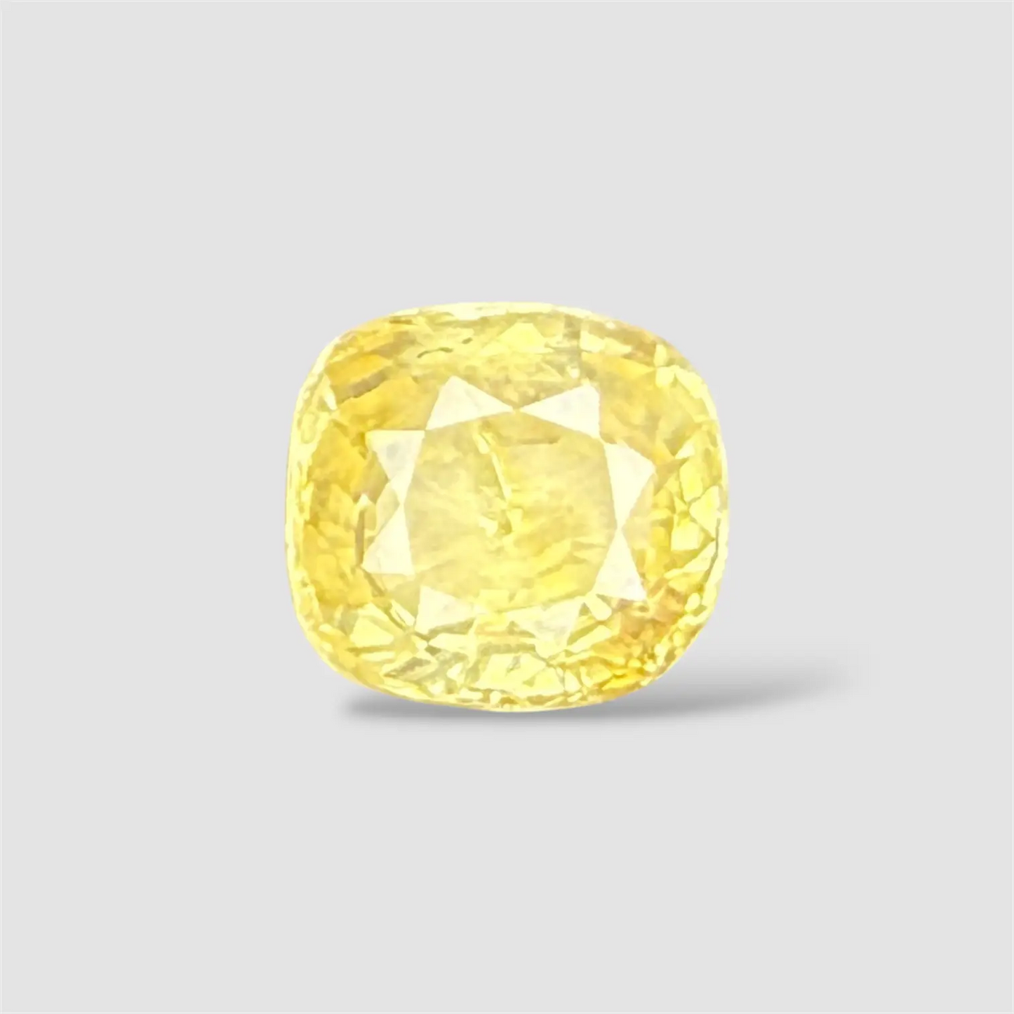 Natural Yellow Sapphire Cushion Mixed Cut - 5.89 Carats