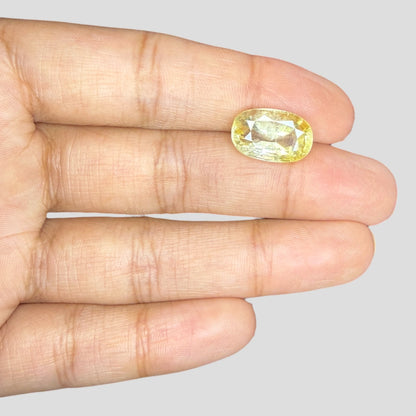 Natural Yellow Sapphire Cushion Mixed Cut - 8.66 Carats
