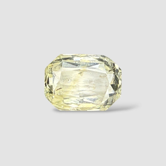 Natural Yellow Sapphire Cut Cornered Rectangular Mixed Cut - 8.1 Carats