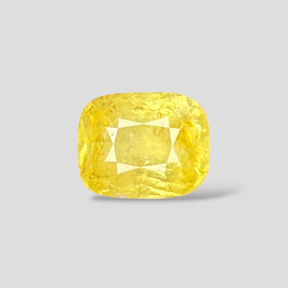 Natural Yellow Sapphire Cut Cornered Rectangular Mixed Cut - 8.63 Carats