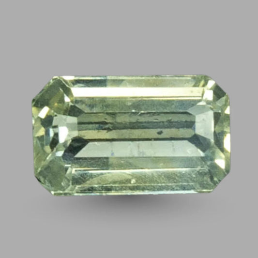 Natural Yellow Sapphire Emerald Step - 5.07 Carats