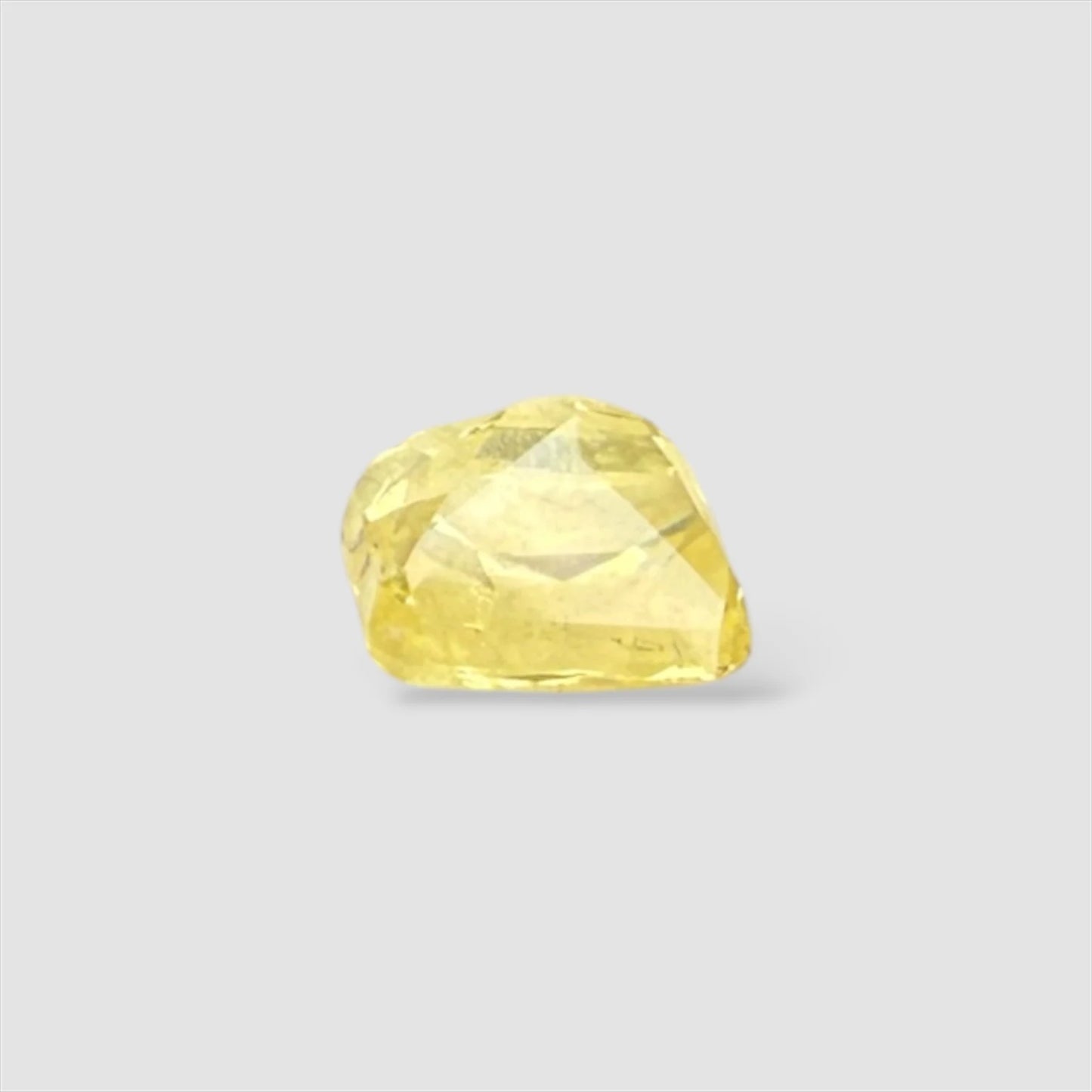 Natural Yellow Sapphire Octagon/Faceted Cut - 5.03 Carats