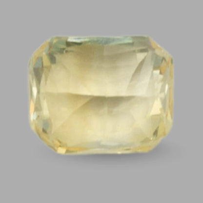 Natural Yellow Sapphire Octagonal Mixed Cut - 4.24 Carats