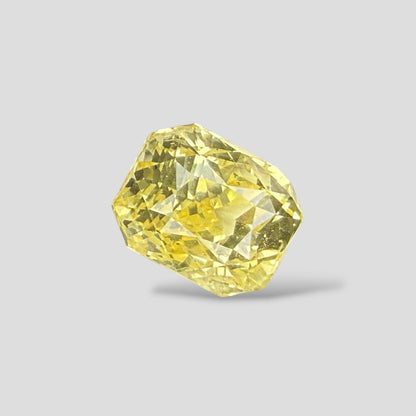 Natural Yellow Sapphire Octagonal Mixed Cut - 5.25 Carats