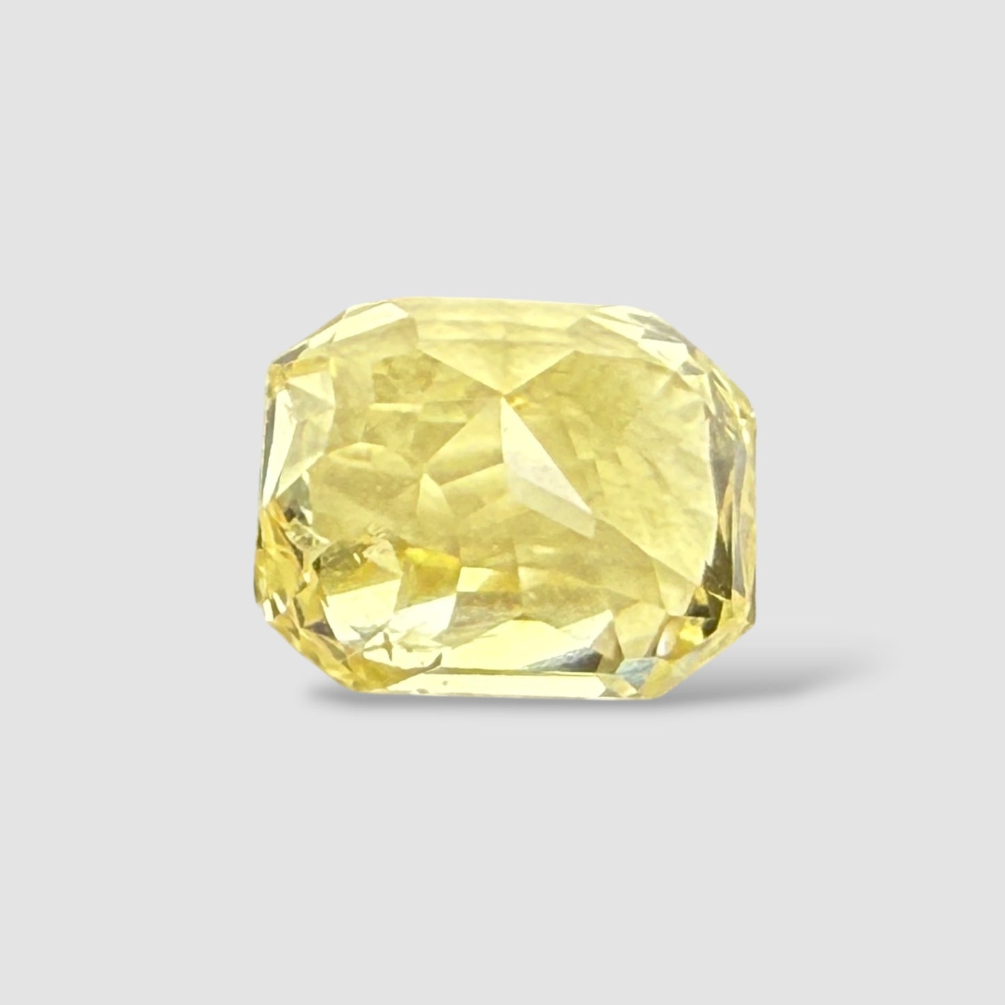 Natural Yellow Sapphire Octagonal Mixed Cut - 5.25 Carats