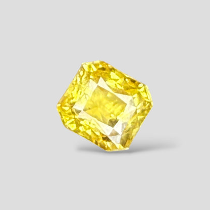 Natural Yellow Sapphire Octagonal Mixed Cut - 5.52 Carats