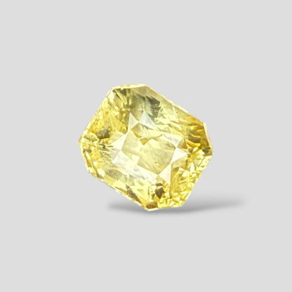 Natural Yellow Sapphire Octagonal Mixed Cut - 5.97 Carats