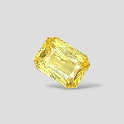 Natural Yellow Sapphire Octagonal Mixed Cut - 6.43 Carats