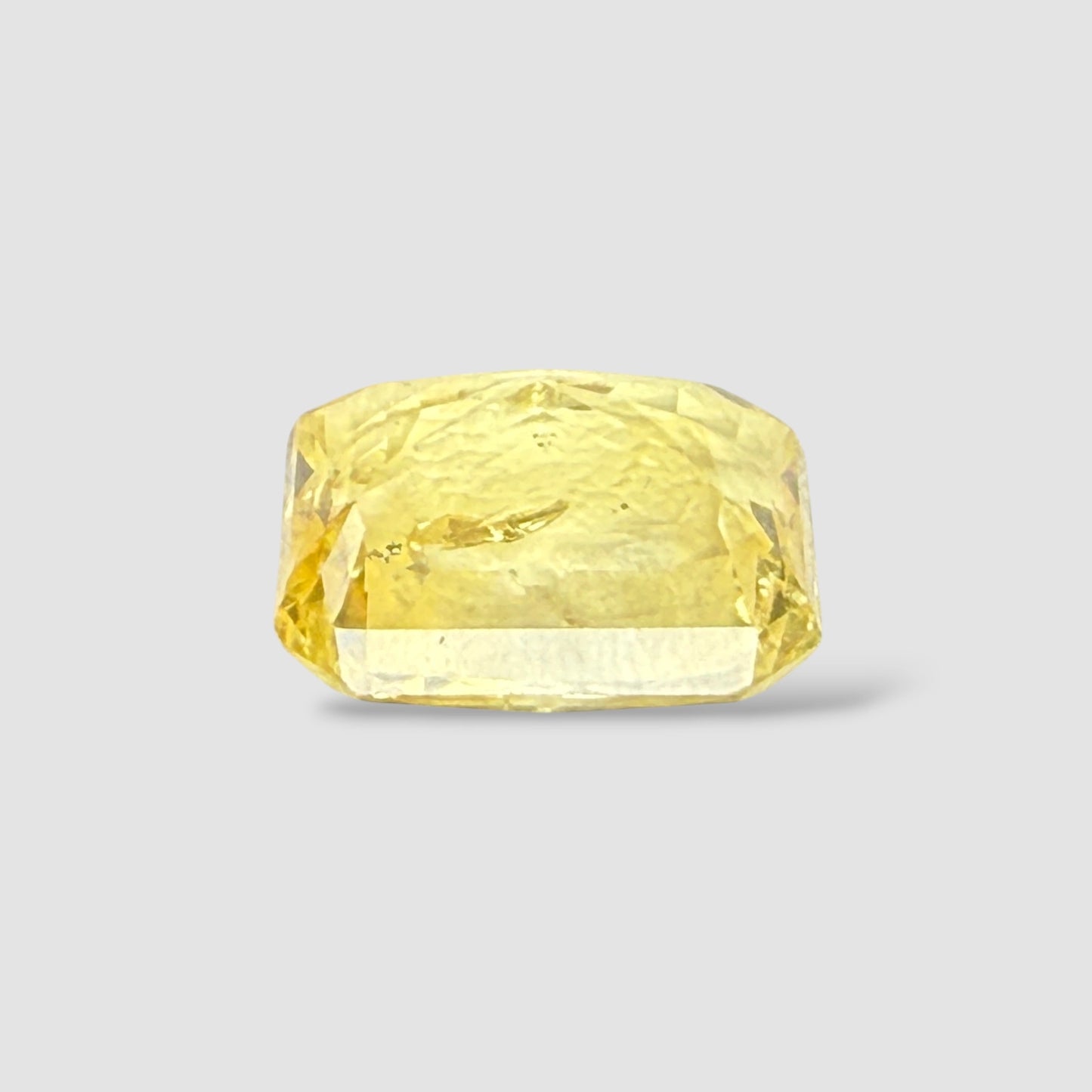 Natural Yellow Sapphire Octagonal Mixed Cut - 6.43 Carats
