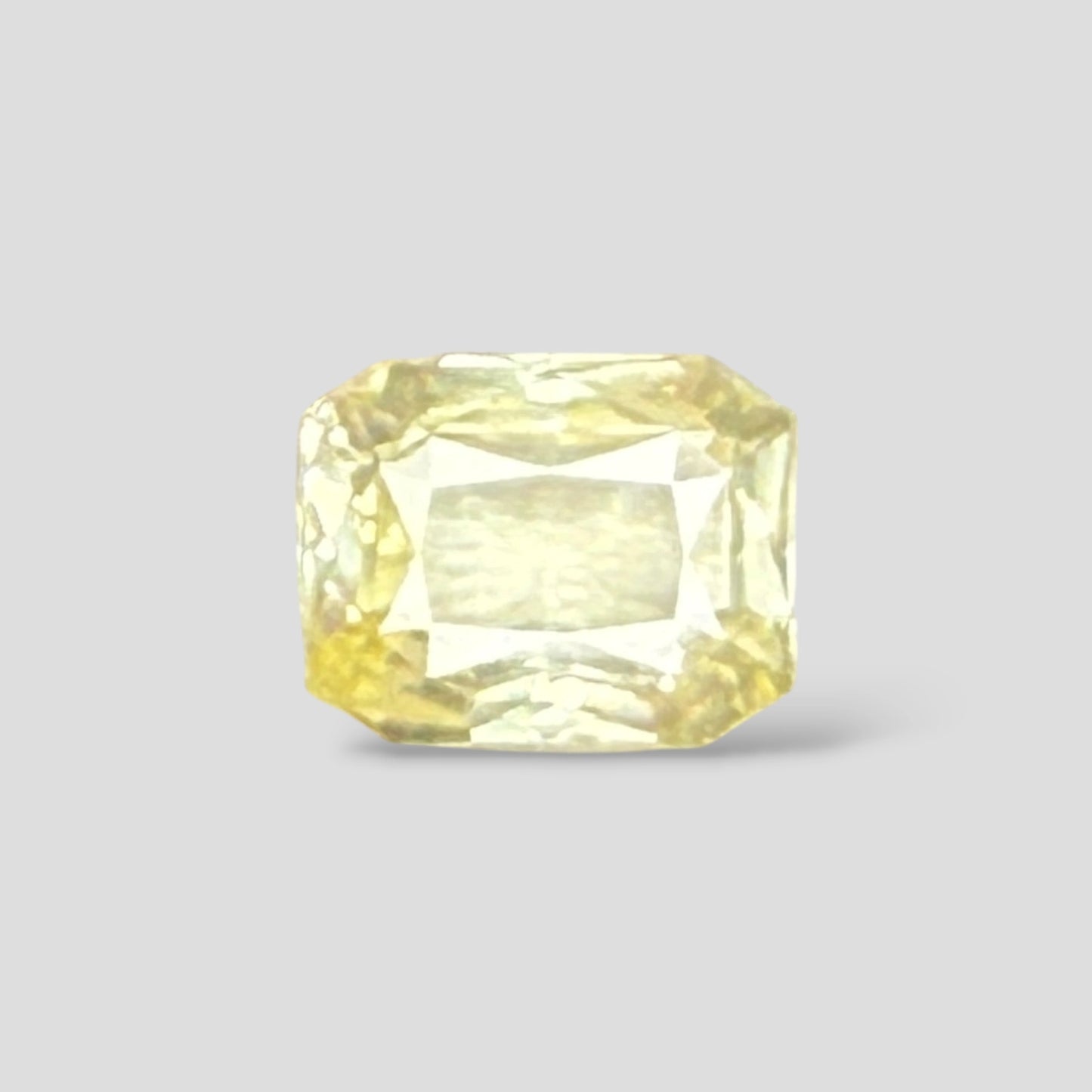 Natural Yellow Sapphire Octagonal Mixed Cut - 6.60 Carats