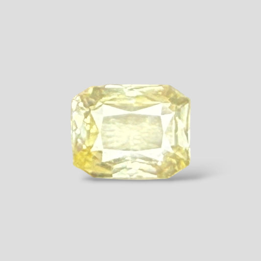 Natural Yellow Sapphire Octagonal Mixed Cut - 6.60 Carats