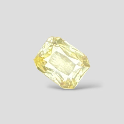 Natural Yellow Sapphire Octagonal Mixed Cut - 6.60 Carats
