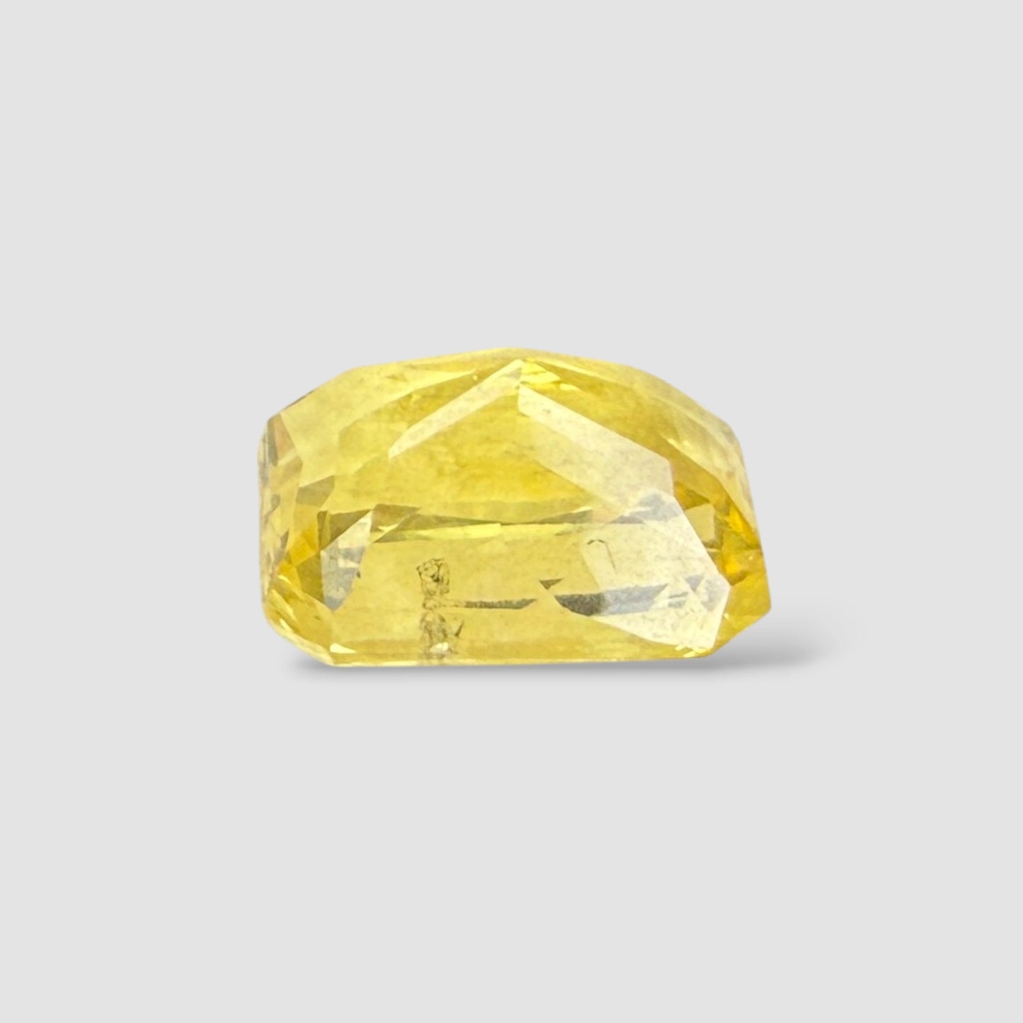 Natural Yellow Sapphire Octagonal Mixed Cut - 6.82 Carats