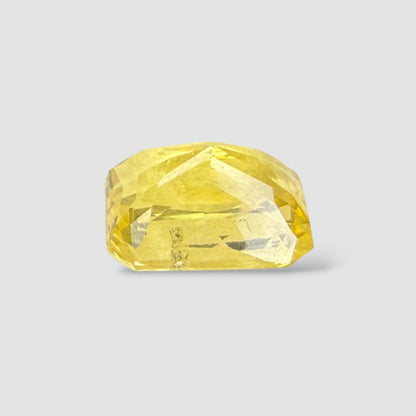 Natural Yellow Sapphire Octagonal Mixed Cut - 6.82 Carats