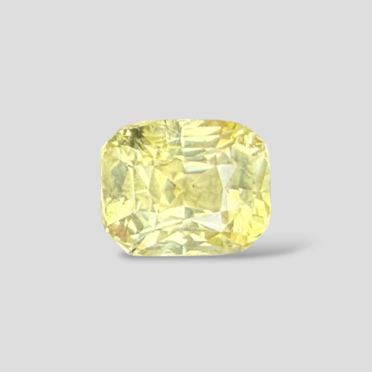 Natural Yellow Sapphire Octagonal Mixed Cut - 7.01 Carats