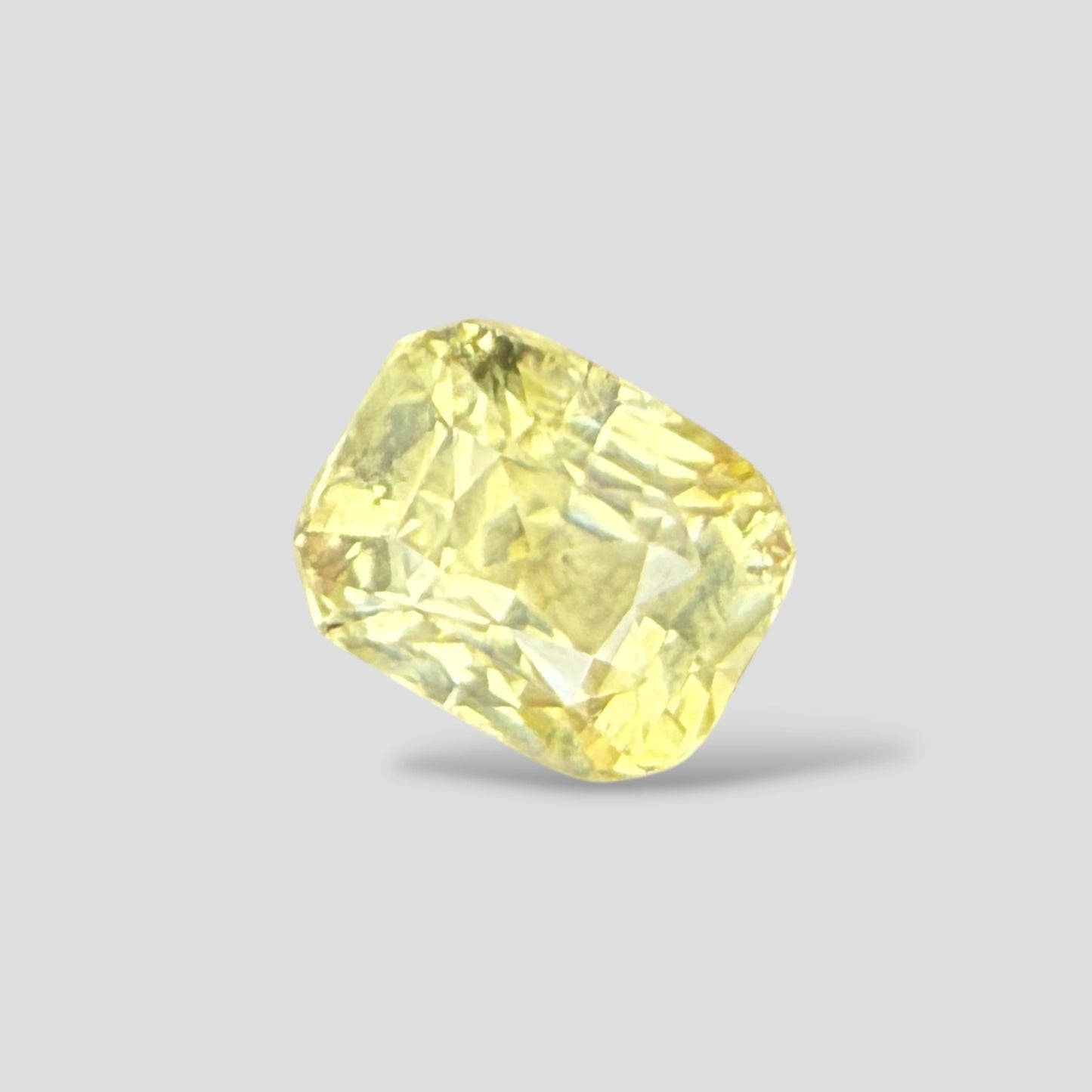 Natural Yellow Sapphire Octagonal Mixed Cut - 7.01 Carats
