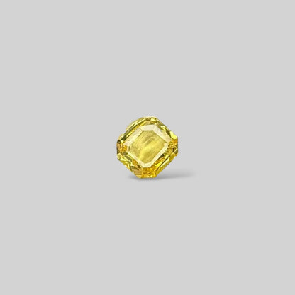 Natural Yellow Sapphire Octagonal Step Cut - 4.64 Carats
