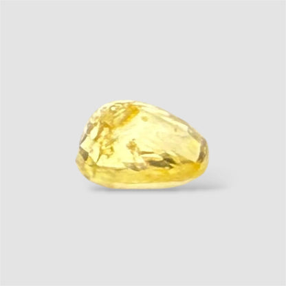 Natural Yellow Sapphire Oval/Faceted Cut - 3.56 Carats