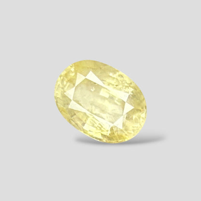 Natural Yellow Sapphire Oval Mixed Cut - 10.22 Carats