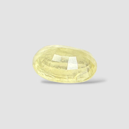 Natural Yellow Sapphire Oval Mixed Cut - 10.22 Carats