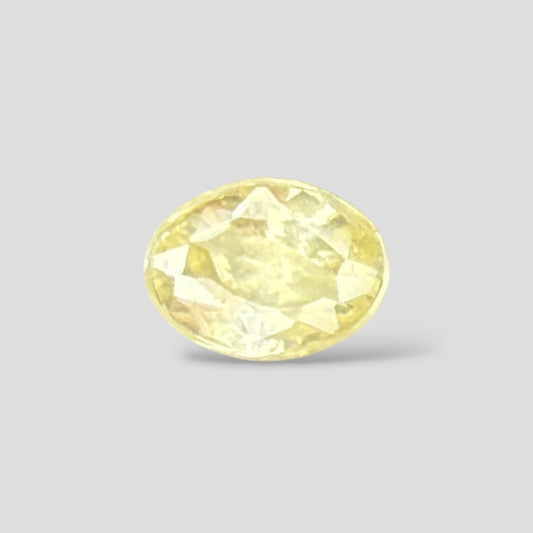 Natural Yellow Sapphire Oval Mixed Cut - 3.00 Carats