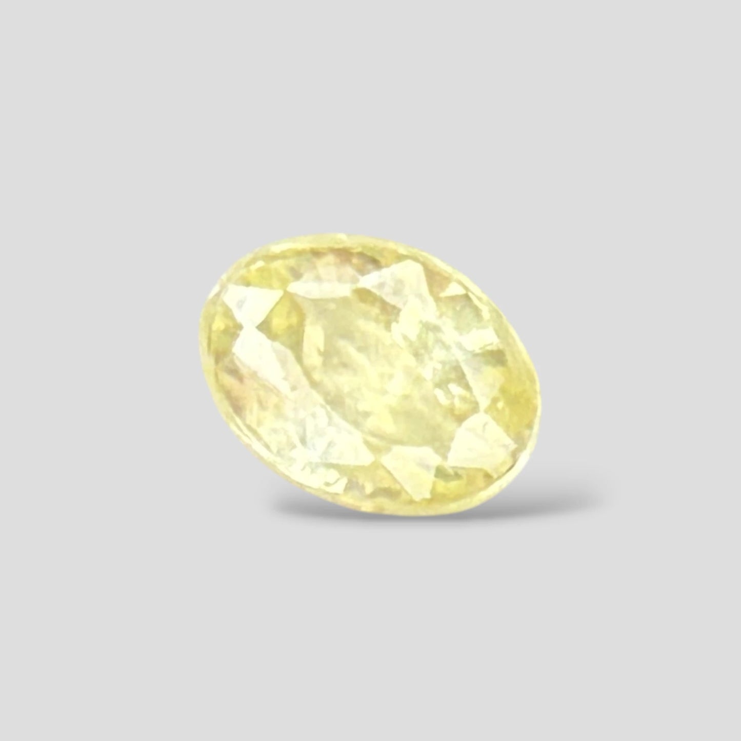 Natural Yellow Sapphire Oval Mixed Cut - 3.00 Carats