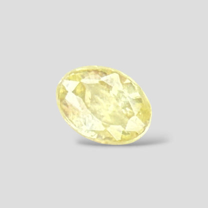 Natural Yellow Sapphire Oval Mixed Cut - 3.00 Carats
